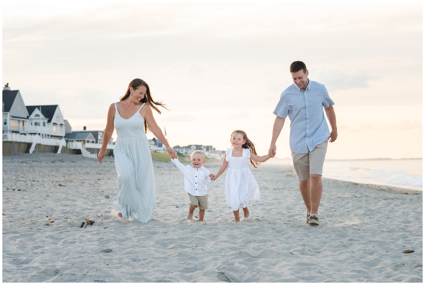 Massachusetts Family Photography Marshfield Beach Session