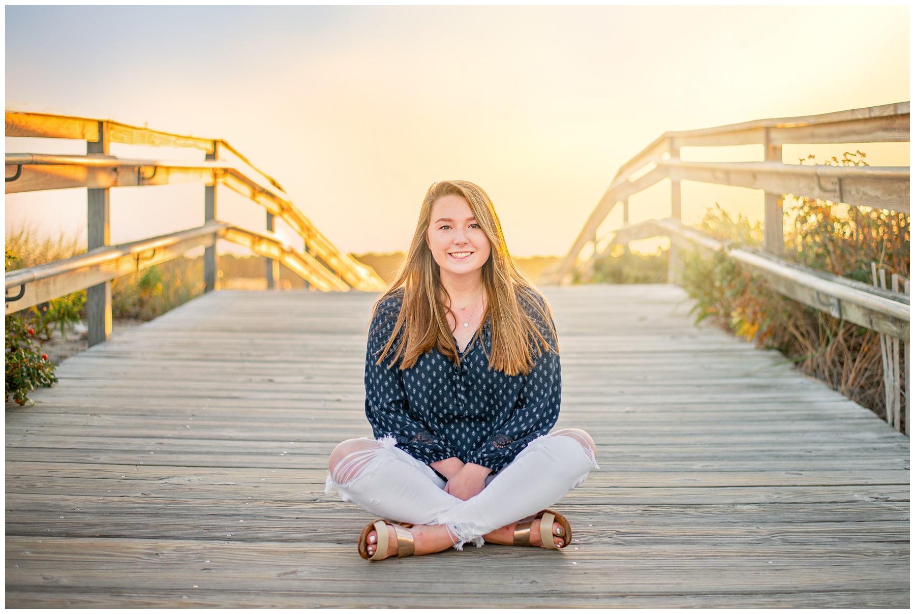 Senior Photos, Franklin High School Senior at Duxbury Beach